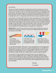 Masterbooks STEPPING STONES preschool curriculum ages 3-4 years MB homeschool