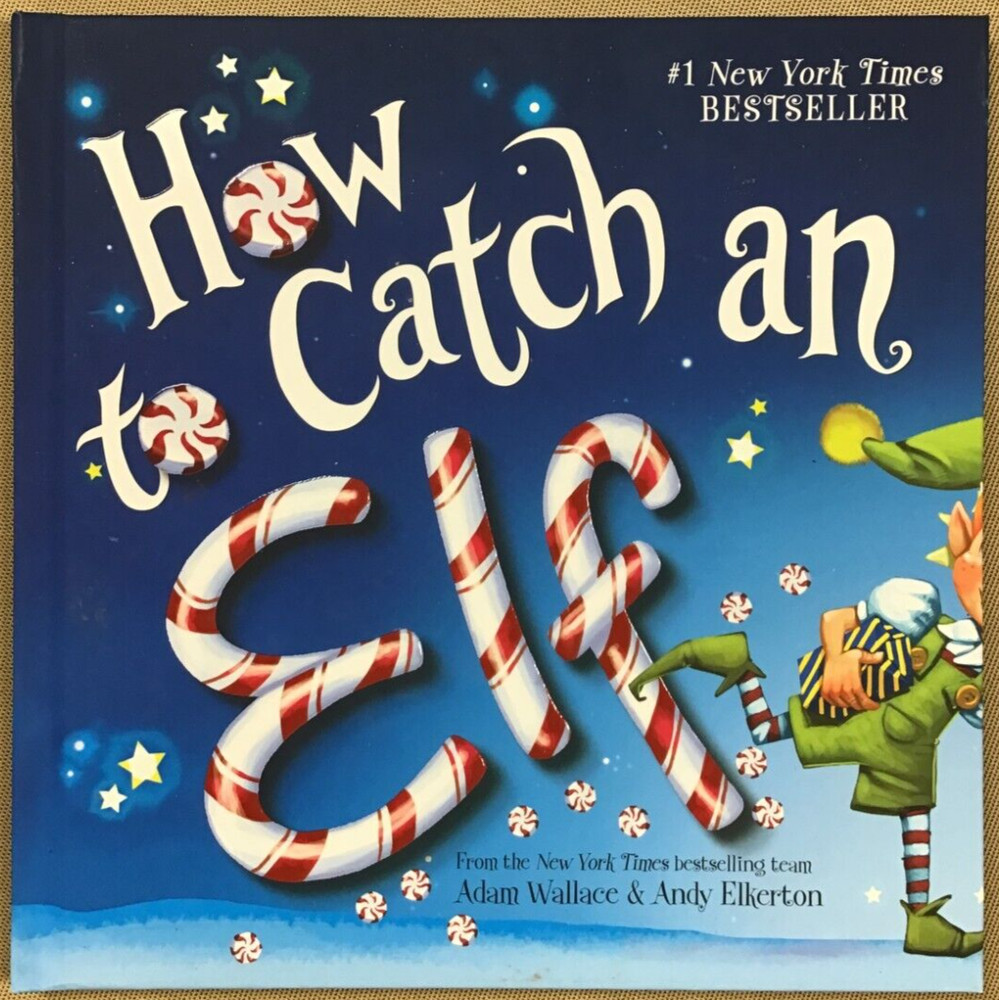 How to Catch an Elf (Hardcover) by Adam Wallace, Andy Elkerton NEW 📖