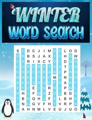 Laura Bidden Winter Word Search: Word Search Book for Adults – Large (Paperback)