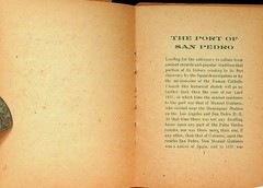 Port of San Pedro J J Warner Castaway Press 1951 Limited Edition Pamphlet Copy..