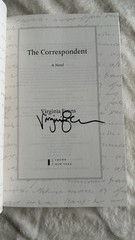 Signed The Correspondent: A Novel by Virginia Evans (2025, Hardcover) New Unread