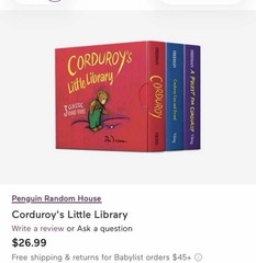 Corduroy’s Little Library by Don Freeman (2024, Picture Book)