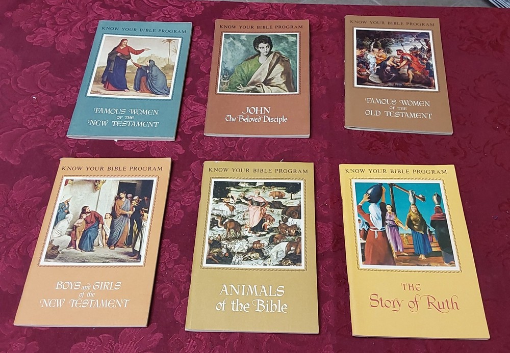Know Your Bible Program Doubleday Garden City 1962 2 Box Sets