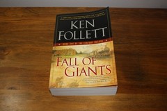 KEN FOLLET TRILOGY FALL OF GIANTS WINTER WORLD EDGE OF ETERNITY, paperback