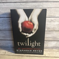 New! Twilight, The Twilight Saga, 20th Anniversary Ed. Paperback Sprayed Edges