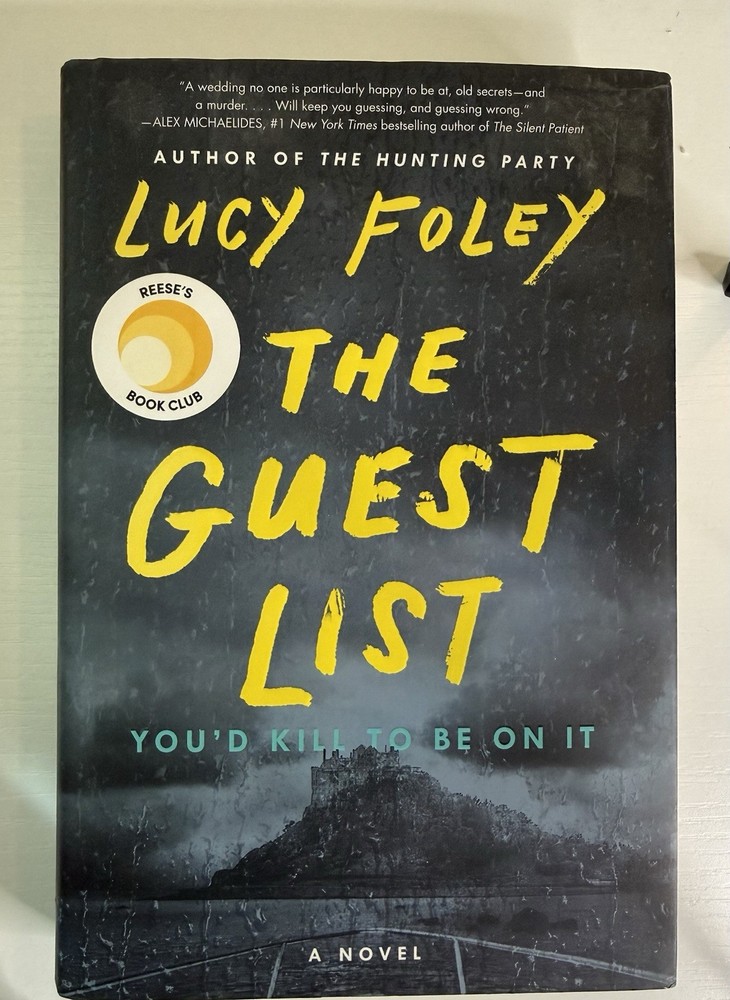 Guest List by Lucy Foley Hardcover HarperCollins 2020 Thriller Novel