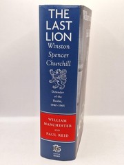 THE LAST LION 3 Volume Set William Manchester Hardcover First Editions