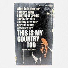 This is My Country Too John A Williams Signet Vintage African American History