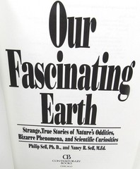 Our Fascinating Earth Book Seff Contemporary Books 1990 Non Fiction 291 Pages