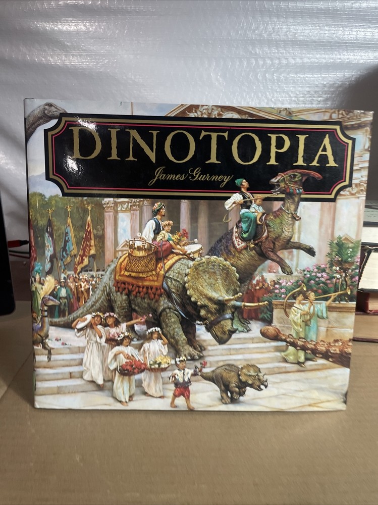 Dinotopia By James Gurney First Edition Hardcover 1992