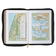 KJV Large Print Thinline Bible Black Zipper Indexed BRAND NEW in Shrink Wrap!!!