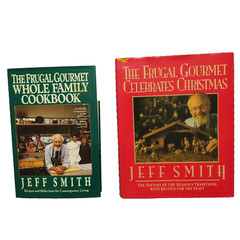 The Frugal Gourmet Jeff Smith Lot of 8 Hardcover DJ CookBooks William Morrow Co