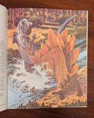 Album Of Dinosaurs Vintage Children’s Hardcover Tom McGowen Rand McNally 1976