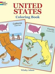 United States Coloring Book (Dover – Paperback, by Winky Adam – Very Good h