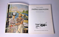 Impressionism by Pierre Courthion Art Table Book 1983 154 Illustration Paperback