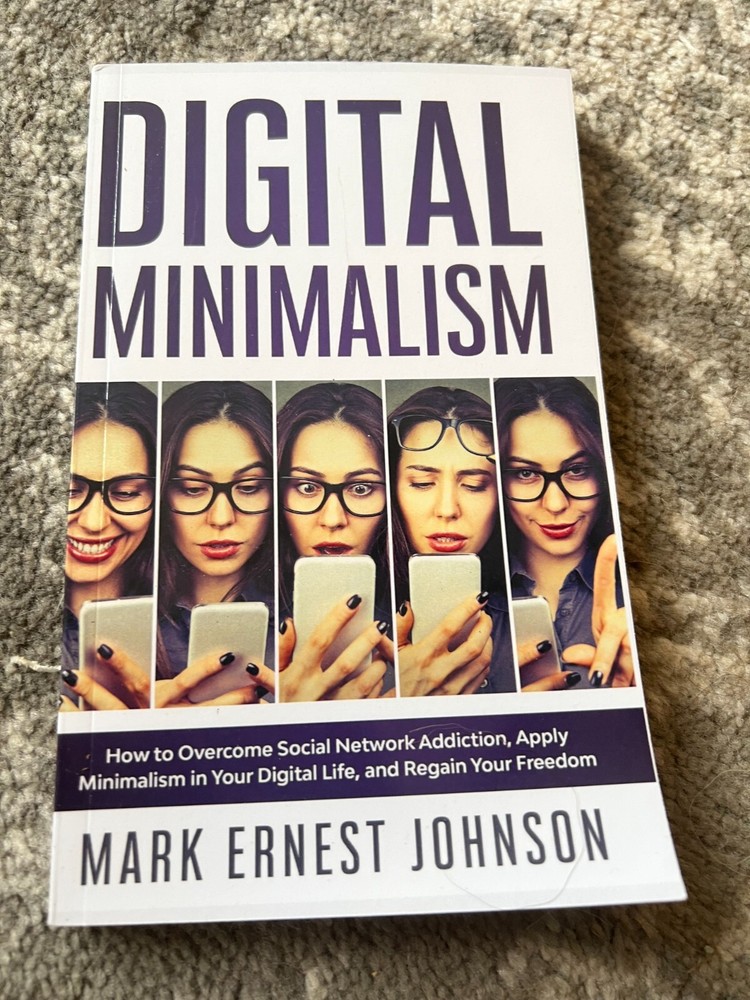 Digital Minimalism – Papercover – Johnson – NEW