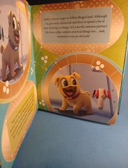My Busy Book Disney Junior Puppy Dog Pals Storybook 9 Of 10 Figurines & Playmat