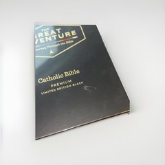 Great Adventure Catholic Bible, Limited Edition, Premium Goatskin Black Edition