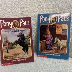 Lot 21 Pony Pals Book Paperback Horse Books Jeanne Betancourt Vintage Scholastic