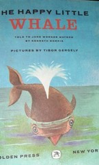 The Happy Little Whale Vintage Little Golden Book Edition Childrens 1969