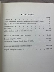 Handy French-English English-French Dictionary J.O. Kettridge 1947 McKay