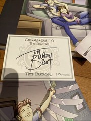 Tim Buckley CTRL+ALT+DEL 1.0 3 Volume Box Set Ltd. Ed.