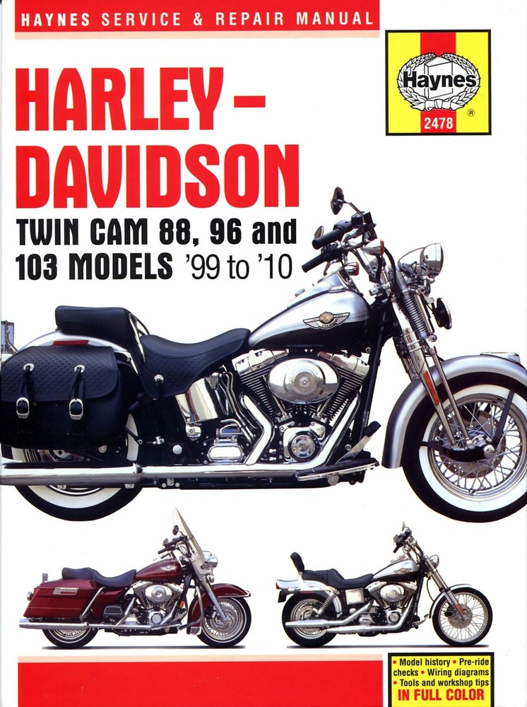 Harley-Davidson Twin Cam 88, 96 and 103: Service and Repair Manual