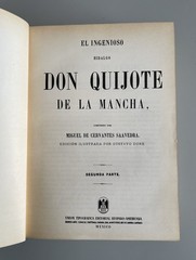El Ingenioso Don Quijote de la Mancha. Two Volumes. 1949 Gustavo Dore ill.