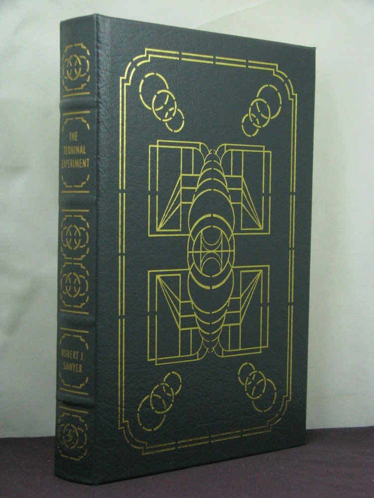 signed by 2 (author,intro), The Terminal Experiment, Robert Sawyer, Easton Press