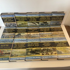 History of United States Naval Operations in World War II Complete Set Morison