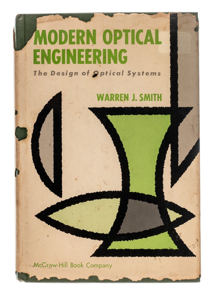 Modern Optical Engineering 1966 Warren J. Smith HC DJ Okay Cond. AS SHOWN
