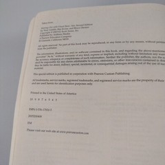 Introduction to Computer Programming Textbook with CD rom ISBN 0536178305