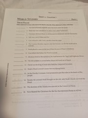 BJU Press World Studies Tests for use w/ 3rd Edition