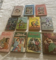 Huge Lot 11 Vintage Hardback Children’s Classics: Barbie, Little Men, 50’s 60’s