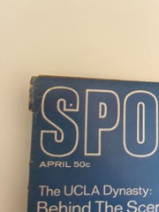 Vintage April 1969 Sport Magazine Mickey Mantle Cover