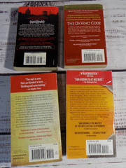 Set of 4 Paperback Books by Dan Brown Robert Langdon Series