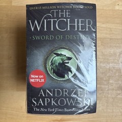 The Witcher Boxed Set, Andrzej Sapkowski, 8 books, Complete Series. Package Torn