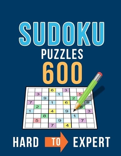 Beeboo Puzzles Sudoku 600 Puzzles Hard to Expert (Paperback)