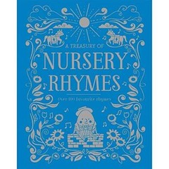 A Treasury of Nursery Rhymes: Over 100 Favourite Rhymes – Hardcover – GOOD