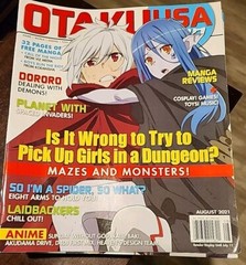 Otaku USA Magazine August 2021 Dororo Planet With Laidbackers, Manga
