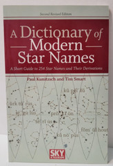 A Dictionary of Modern Star Names: Kunitsch PB/LN/2006 (see photos:)