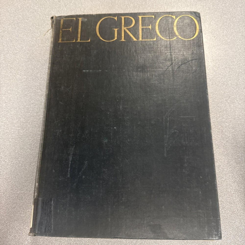 EL GRECO Domenico Theotocopuli by Maurice LEGENDRE. 1947 Hyperion Press, no DJ