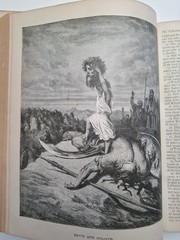 Antique 1873 Complete Domestic Bible Illus. Leather Apocrypha Maps Travels