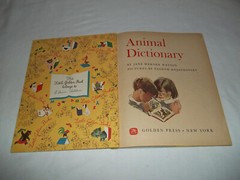 Animal Dictionary – A Little Golden Book #379 – „A” 1st Edition – 1960
