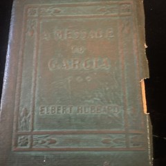 4 Antique Little Leather Library Miniature Books – Green Covers – Early 1900s