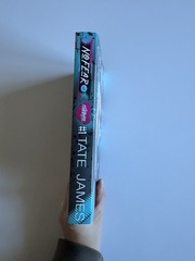No Fear Tate James Deluxe Paperback w/ Jemlin Dust Jacket – Sprayed Edges