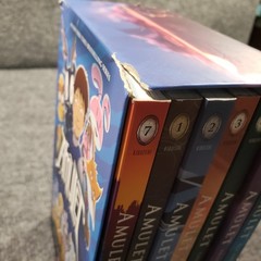 Amulet Box Set Books #1-7 Kazu Kibuishi Collection