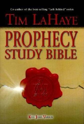Prophecy Study Bible – Hardcover By LaHaye, Tim – GOOD
