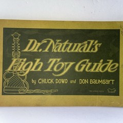 1971 Dr. Natural’s High Toy Guide Book Smoking Weed Marijuana Cartoons