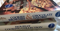 Pillsbury Holiday Cookies Brownies Chocolate Cookbooks Box Sets (2)